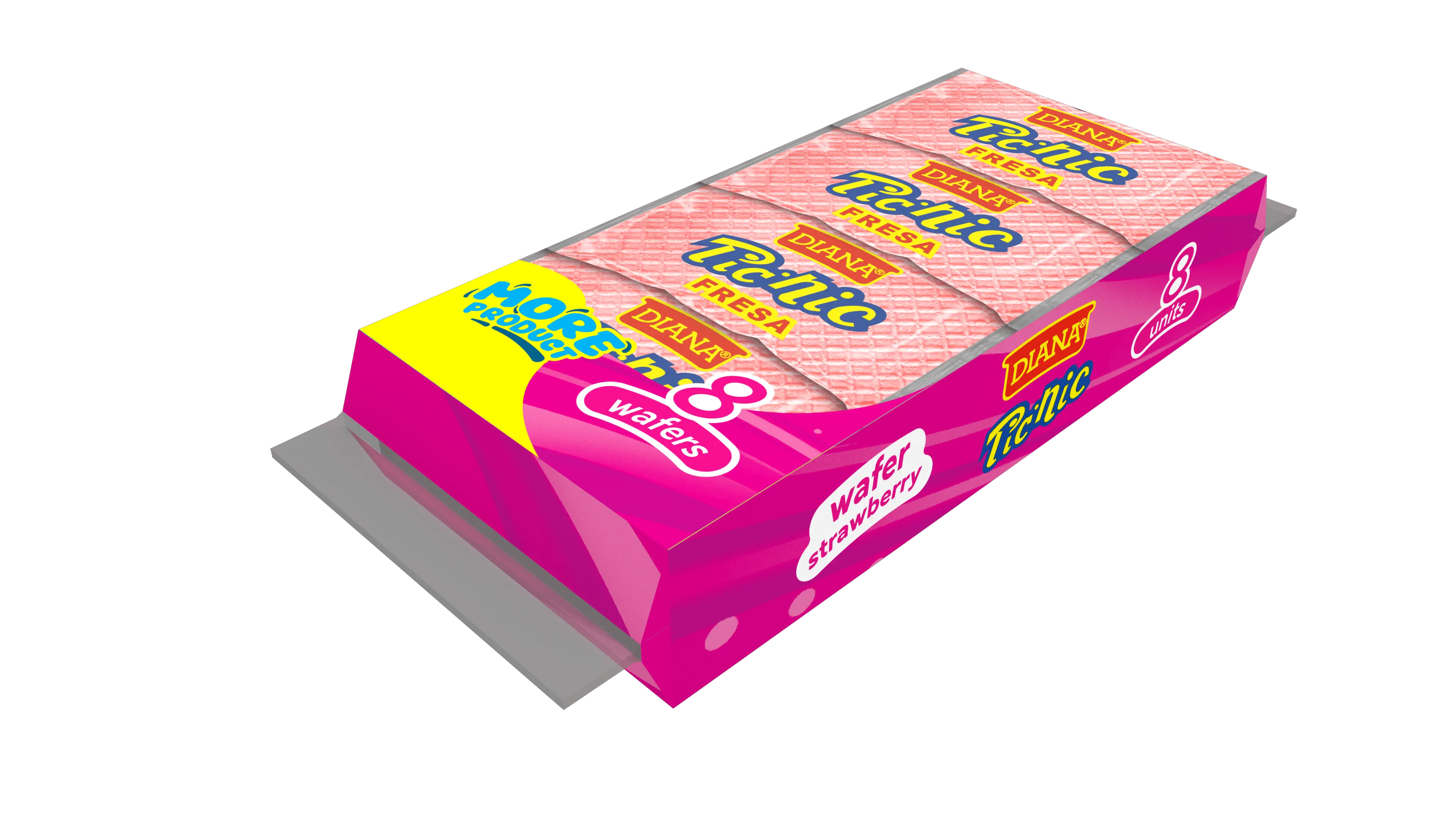 8 wafers Strawberry