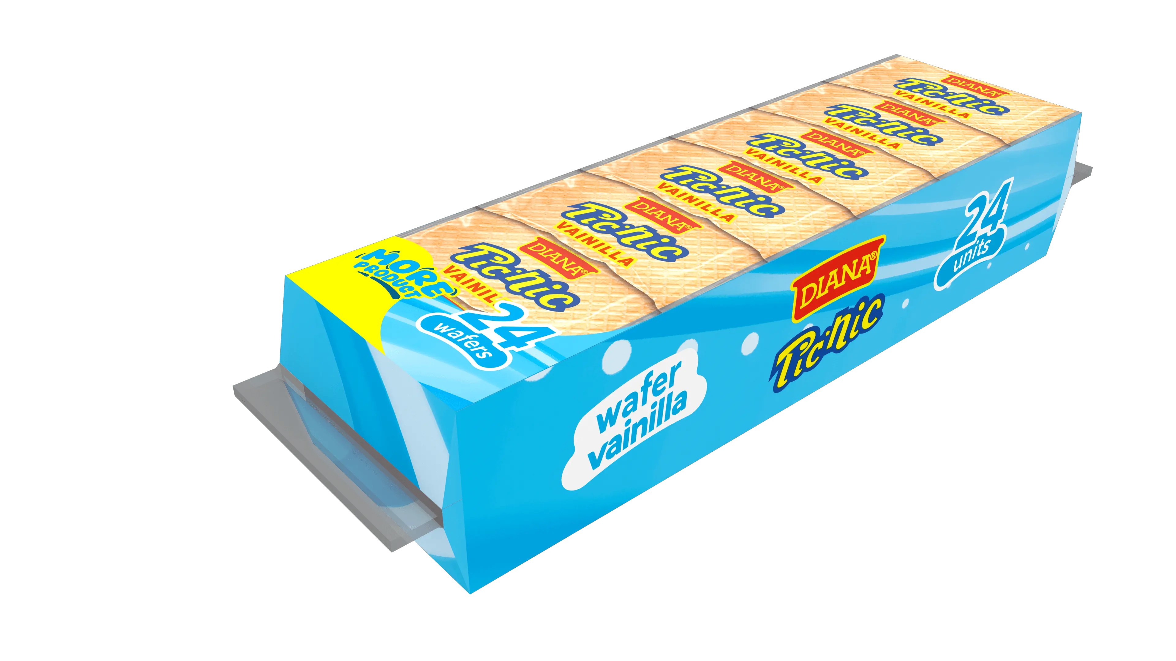 24 wafers Vanilla